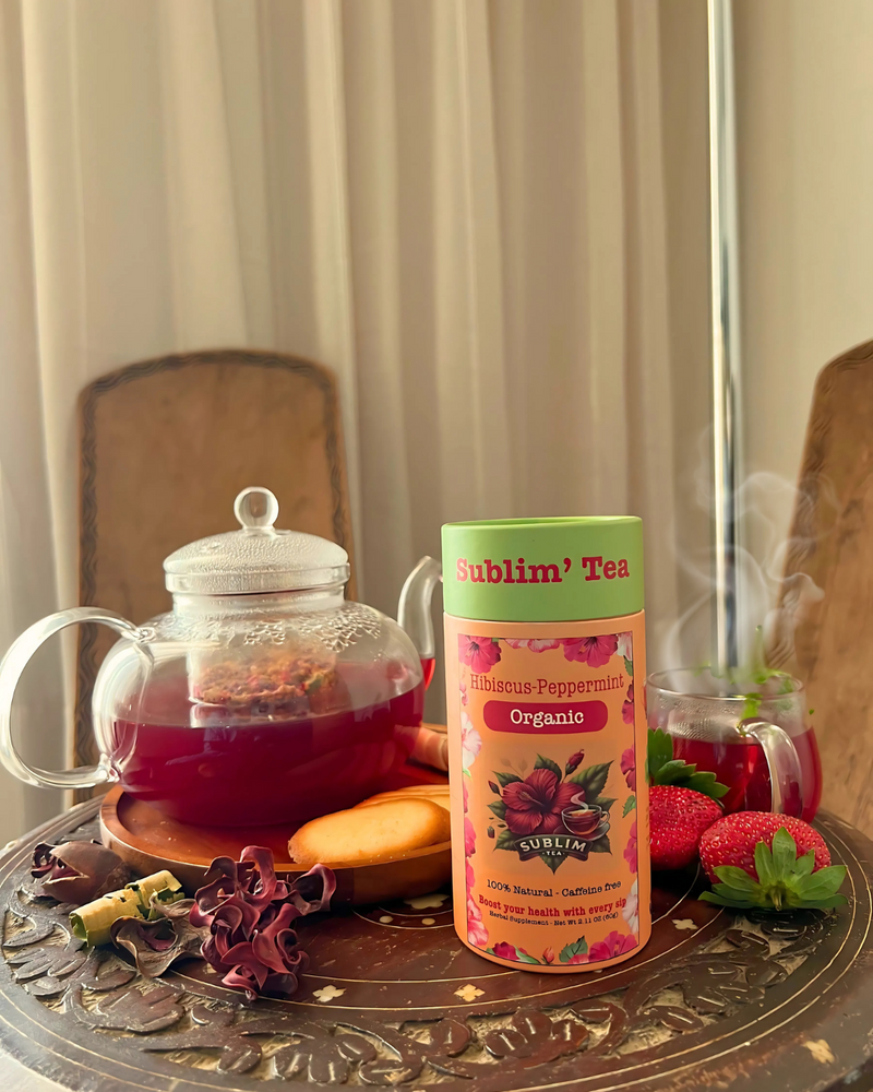 Hibiscus-Peppermint Tea