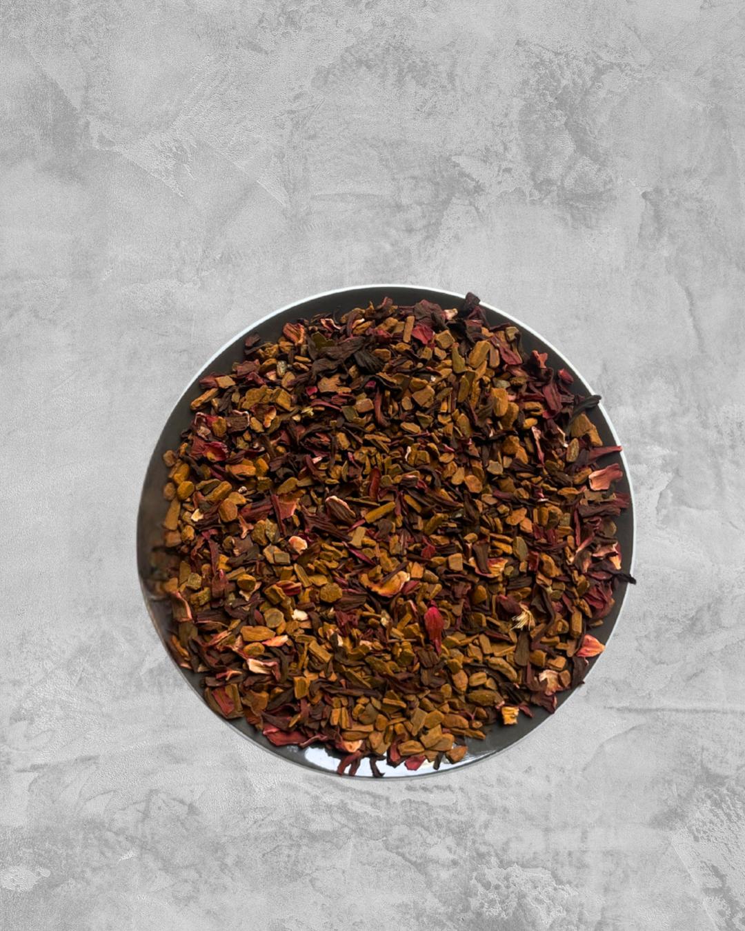 Hibiscus-Cinnamon Tea